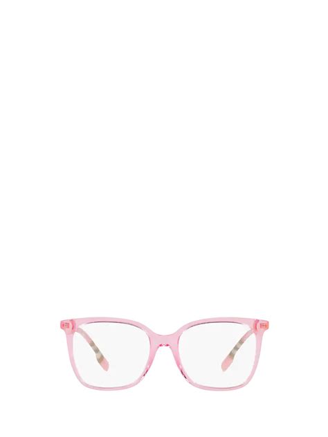 Burberry Be2367 Pink Female Eyeglasses In White Lyst