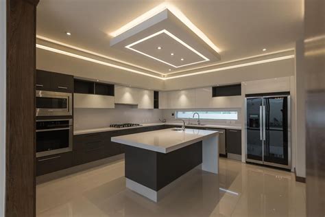 Parque Virreyes 2m Arquitectura Homify Kitchen Ceiling Design