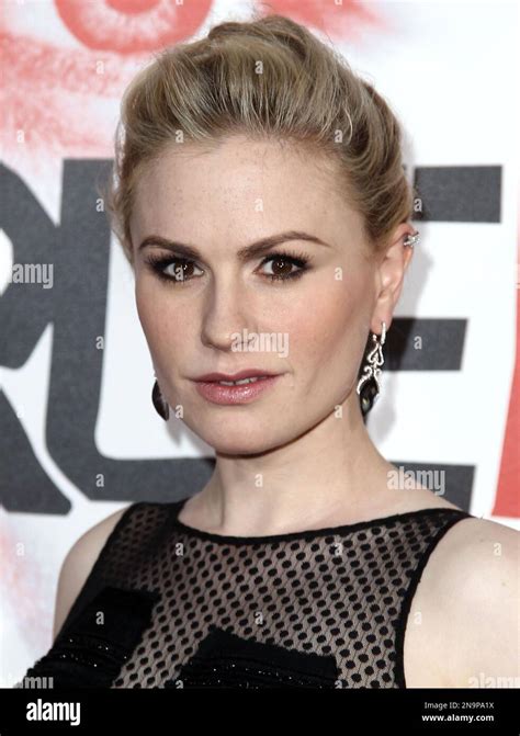 Anna Paquin Attends The Premiere Of Hbo S True Blood On Wednesday