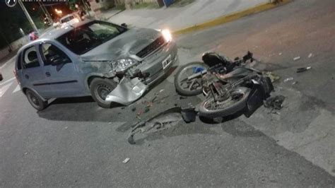 Dos Hombres Resultaron Heridos En Un Choque Entre Una Moto Y Un Auto Catamarca Online