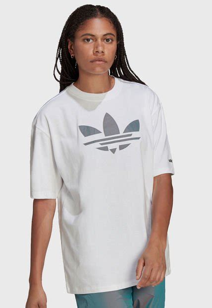 Polera Adidas Performance Tee Blanco Calce Holgado Compra Ahora