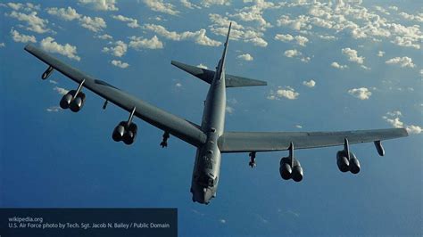 Bombarderos estratégicos B 52H de la Fuerza Aérea de los EE UU