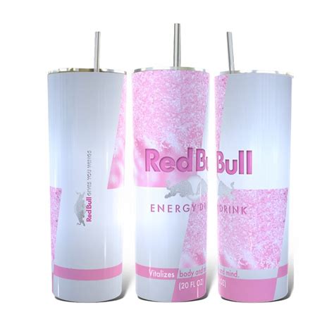 Pink Red Bull Tumbler Etsy Uk
