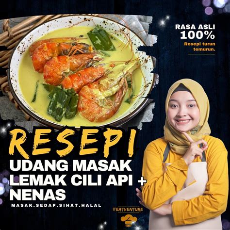 Resepi Udang Masak Lemak Cili Padi Campur Nenas Docx My