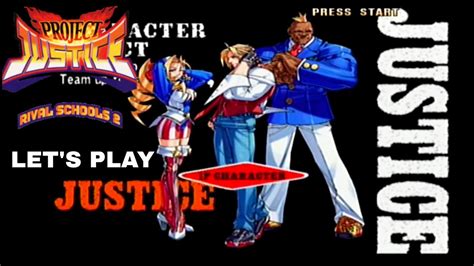 Lets Play Project Justice Rival Schools 2 Roytiffanyboman