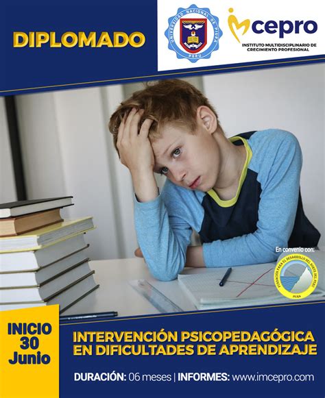 Intervención Psicopedagógica en Dificultades de Aprendizaje