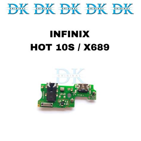 Konektor Charger Infinix Hot 10s X689 USB Papan Cas Mic Pcb Board Lazada Indonesia