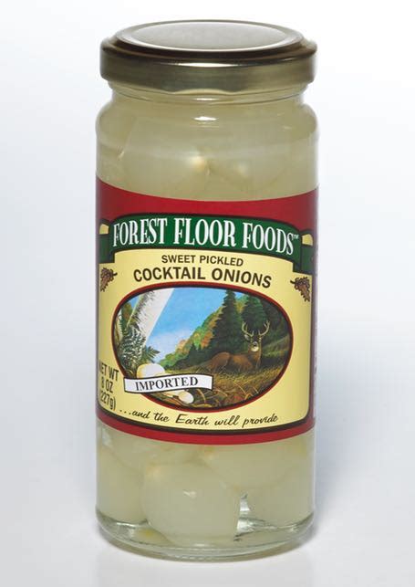 Wisconsin Made Sweet Cocktail Onions | Forest Floor Foods