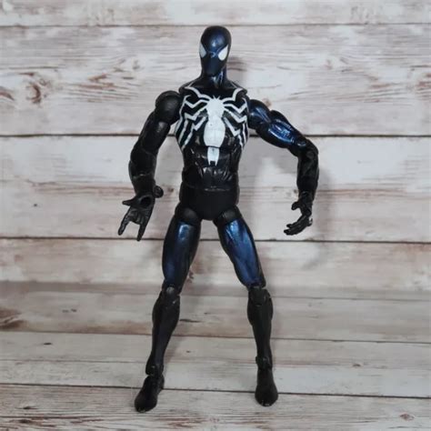 Marvel Legends Spider Man Black Venom Symbiote Costume Inch Figure