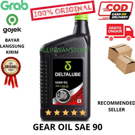 Jual Oli Gear Gardan Deltalube Gear Oil 790 Sae 90 API Service GL 5 1