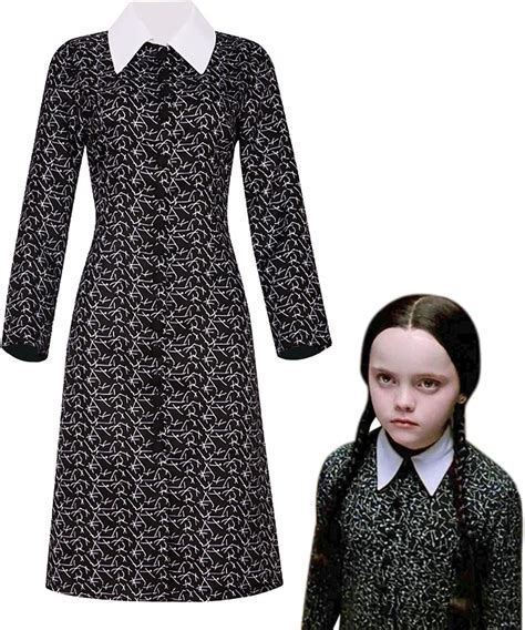 Mercoled Addams Cosplay Mercoled Costume Da Donna Mercoled Vestito