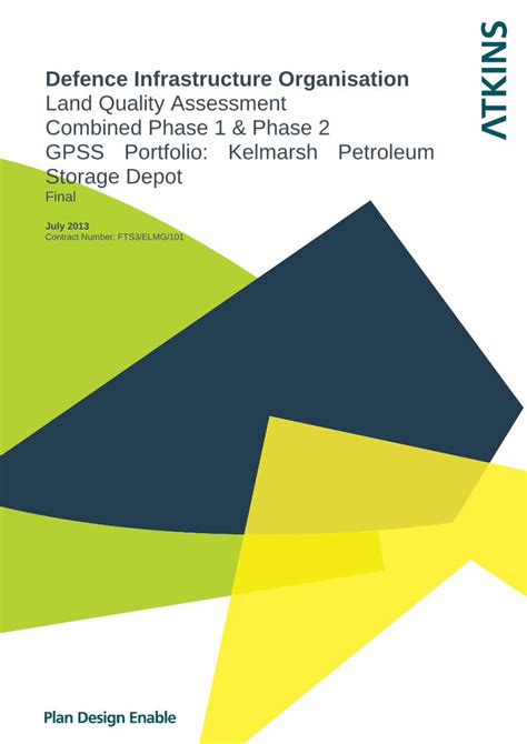 Pdf Defence Infrastructure Organisation Land Quality · Figure 1 Site Location Plan