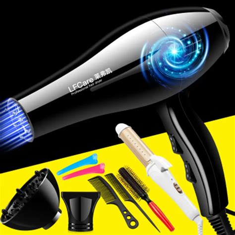 W Professional Hair Dryer High Power Styling Tools Blow Dryer Hot And Cold EU Plug Hairdryer