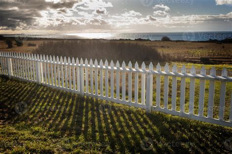 White Picket Fence 789224 Stock Photo at Vecteezy