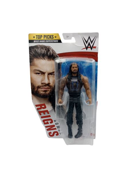 Wwe Top Picks Roman Reigns Inch Scale Action Figure Americasprice