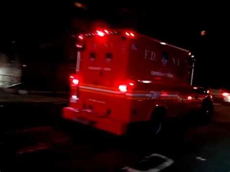 Brand New Fdny Emergency Crew Unit Arriving At Hq Youtube