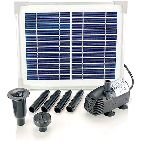 Amazon AEO Solar Air Pump KIT 1 5W 1 AirStone Patio Lawn