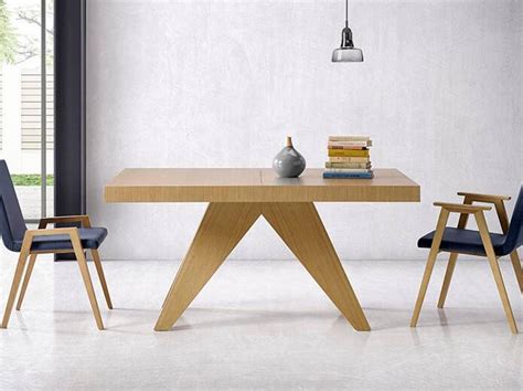 Mesa Extensible De Madera Para Sal N Muebles Valencia Acabado A