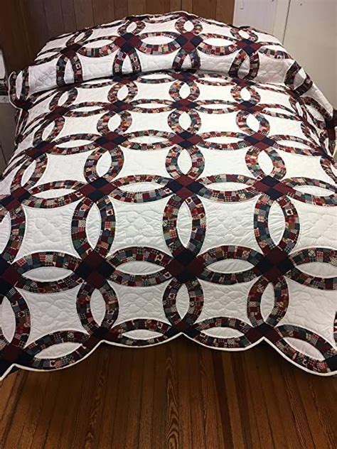 Double Wedding Ring Quilt Double Wedding Rings Handmade Quilts Buy