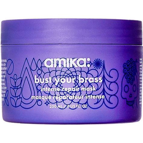 Amika Bust Your Brass Cool Blonde Intense Repair Mask 250ml • Prix