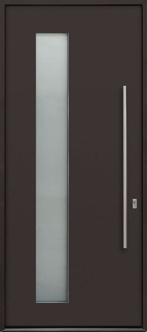 Db Alu G Wood Aluminum Matte Gray Aluminum Wood Entry Doors From