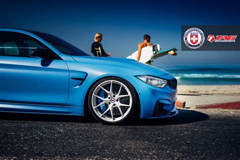 Yas Marina Blue Bmw M With Brushed Ice Hre Wheels Gtspirit