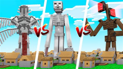 SCP 001 VS SCP 096 VS SIREN HEAD NO MINECRAFT YouTube