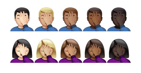 新的emoji表情来袭！打脸表情网友最buy Mehsee