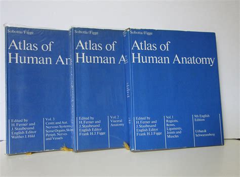 Atlas Of Human Anatomy Volume Set By H Ferner And J Staubesand