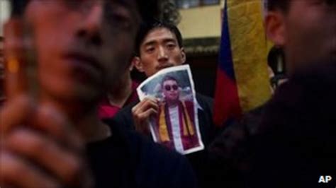 Tibetan Monk Burns Himself To Death In China Bbc News