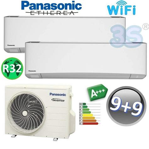 Climatizzatore Dual Split Etherea R Panasonic Nuova Serie Z