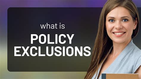 Understanding Policy Exclusions Navigating The Fine Print Youtube