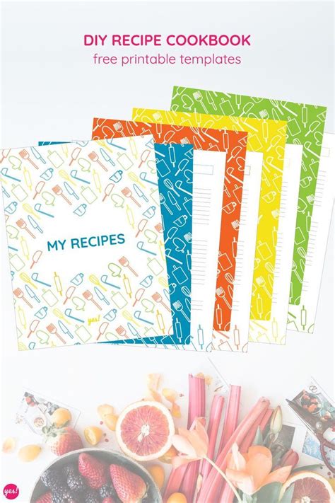 Diy Recipe Book Printables