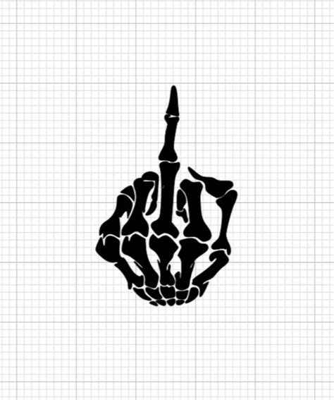 Middle Finger Svg Middle Finger Png Middle Finger Cricut Etsy