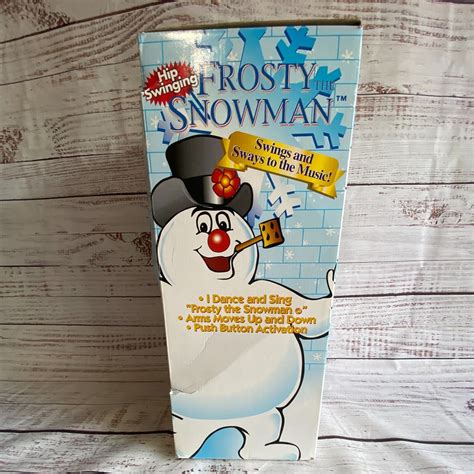 Mavin Vintage 90s Gemmy Frosty The Snowman Animated Singing Dancing