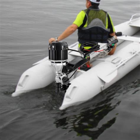 Denest Freshwater and Saltwater Handle Bar Steer Electric Outboard Boat ...