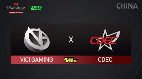 PT BR Vici Gaming Vs CDEC TI Qualifier CN Losers Bracket Game 2