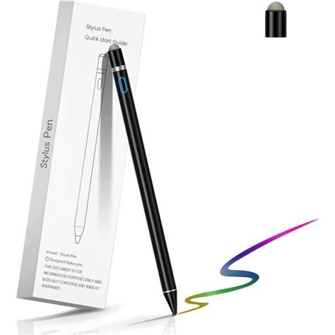 Stylet Capacitif Universel Pour Cran Tactile Tablette Compatible Avec