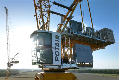 Manitowoc Launches Two New Potain Luffing Jib Cranes Lectura Press