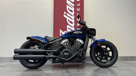 2019 Indian Motorcycle® Scout® Bobber Icon Series Brilliant Blue/Black ...