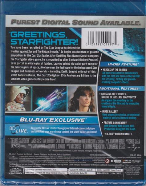 The Last Starfighter Blu Ray Bluray Music Media Cds Dvds Other