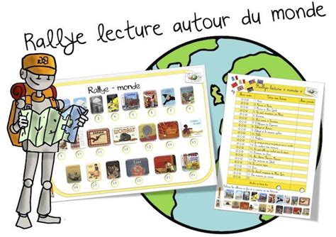 Rallye Lecture Autour Du Monde Par Bout De Gomme Jenseigne Fr