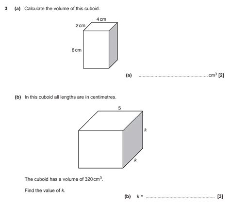 Surface Area And Volume Class Formula Sheet