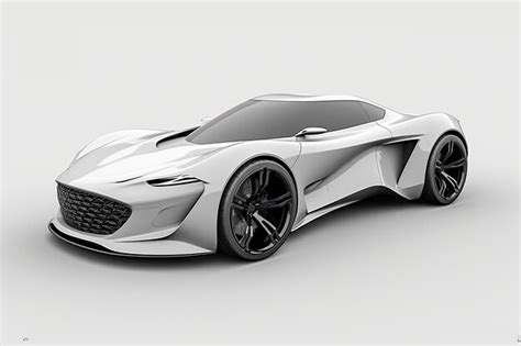 Premium Photo Creating A 3d Model Of A Concept Car Using