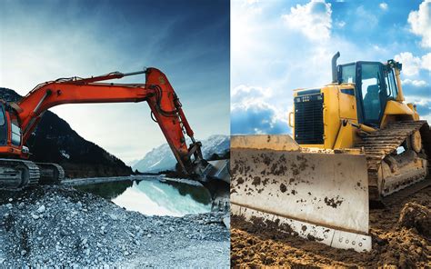 The Difference Between Excavator And Bulldozer Tracks