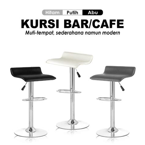 Jual Kursi Bar Hidrolik Persegi Bar Chair Kursi Cafe Kitchenset Kursi