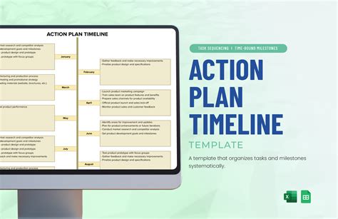 Action Plan Timeline Template in Excel, Google Sheets - Download ...