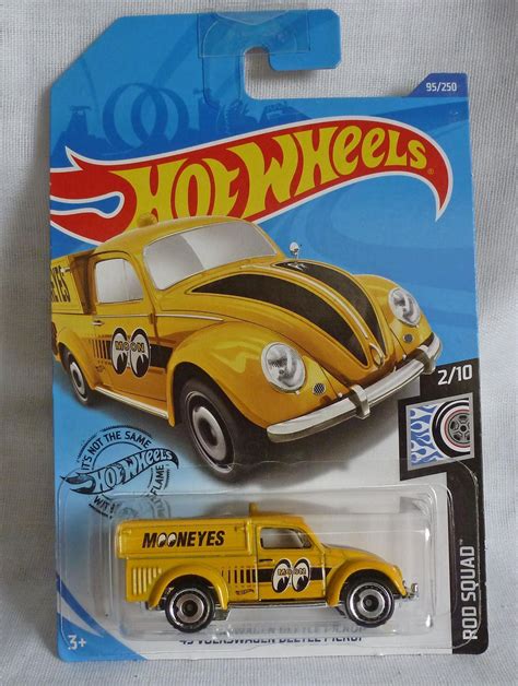 Rockertron Toys HotWheels 49 Volkswagen Beetle Pick Up Yellow Rod