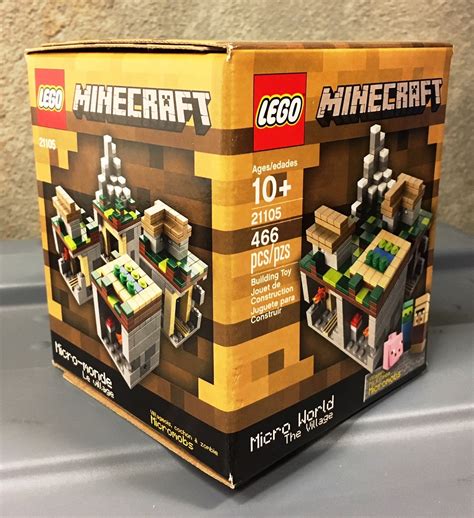 Lego Minecraft The Village Micro World CUUSOO Set 21105 NEW 2013