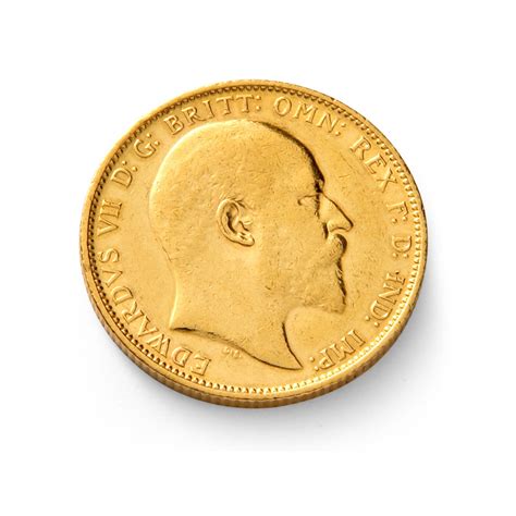 King Edward Vii Gold Half Sovereign Coin Gold Bullion Co